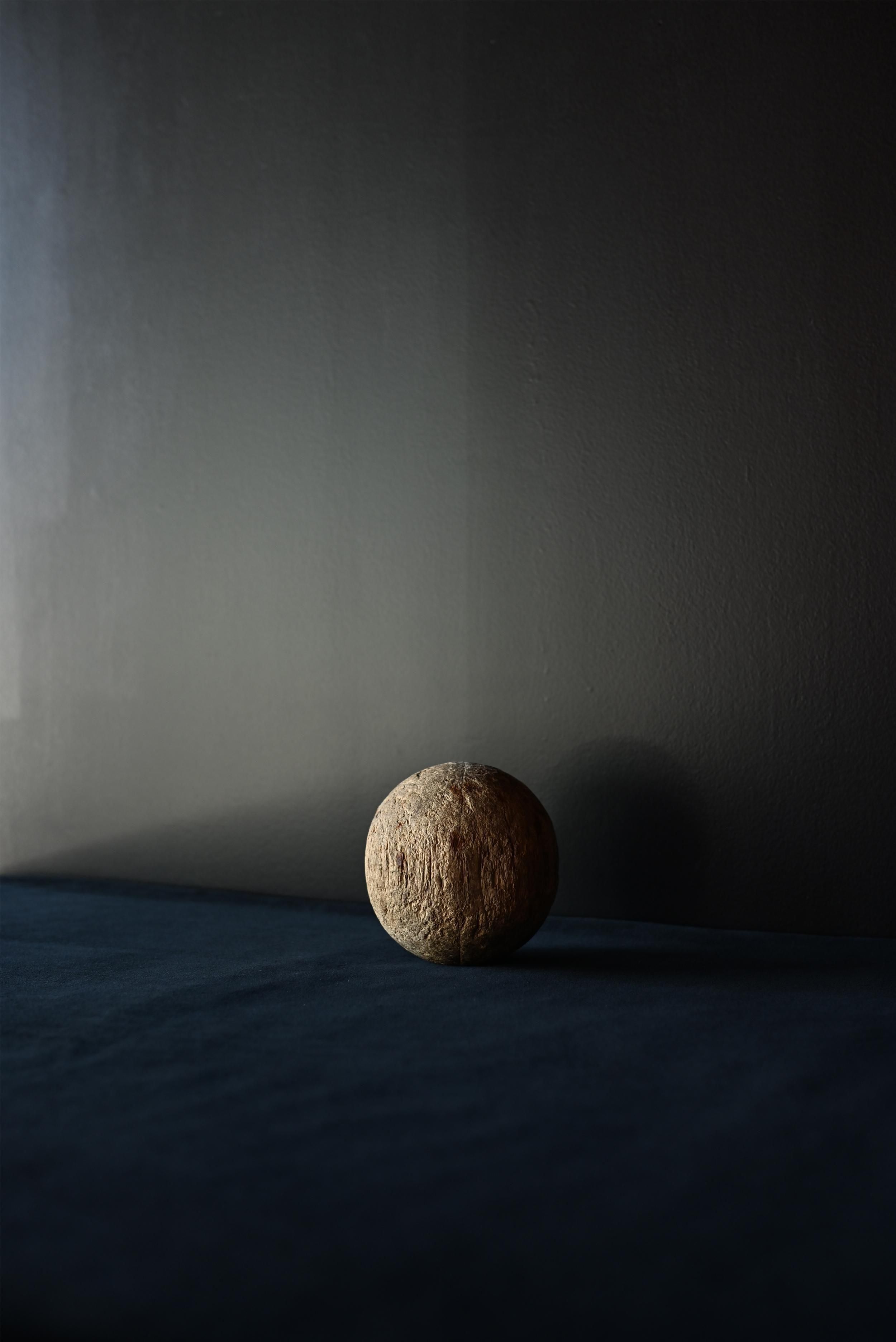 木の球・3/プリミティブ フランスアンティーク雑貨のSibora