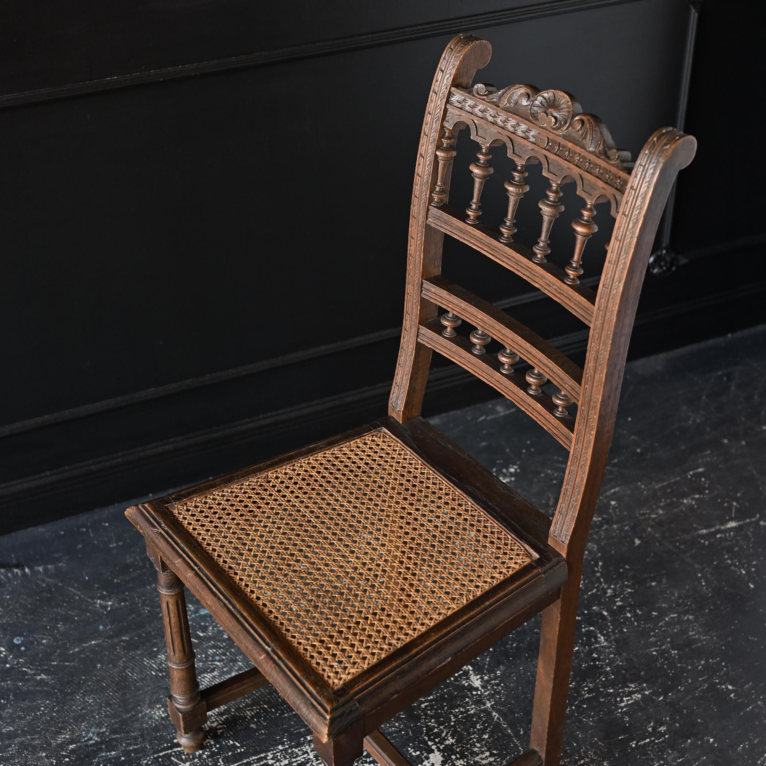 アンティークチェア フランスアンティーク フランスのアンティークの椅子 k44_dai.jpg