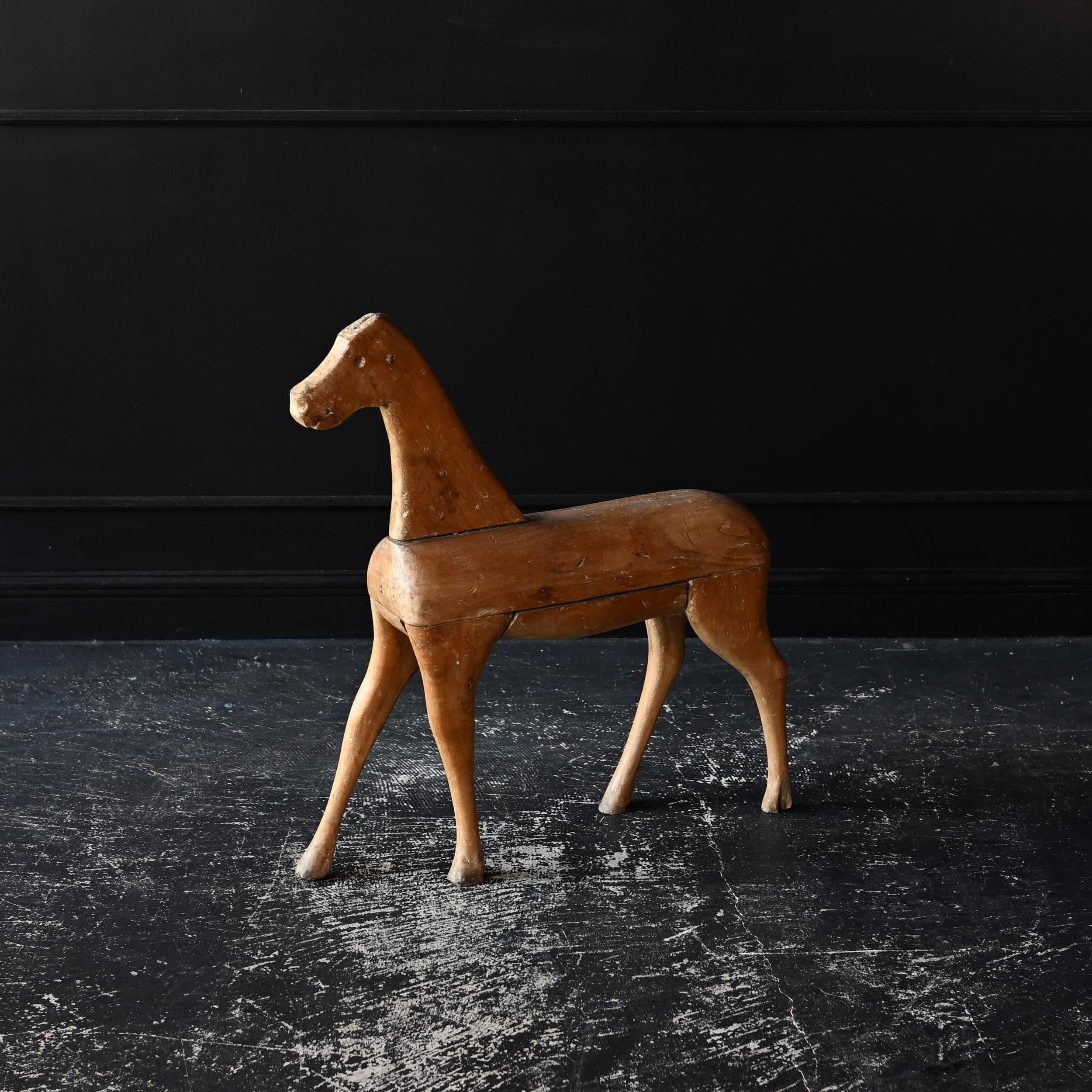 アンティーク木馬・3 / フォークアート プリミティブ Sibora【シボラ】