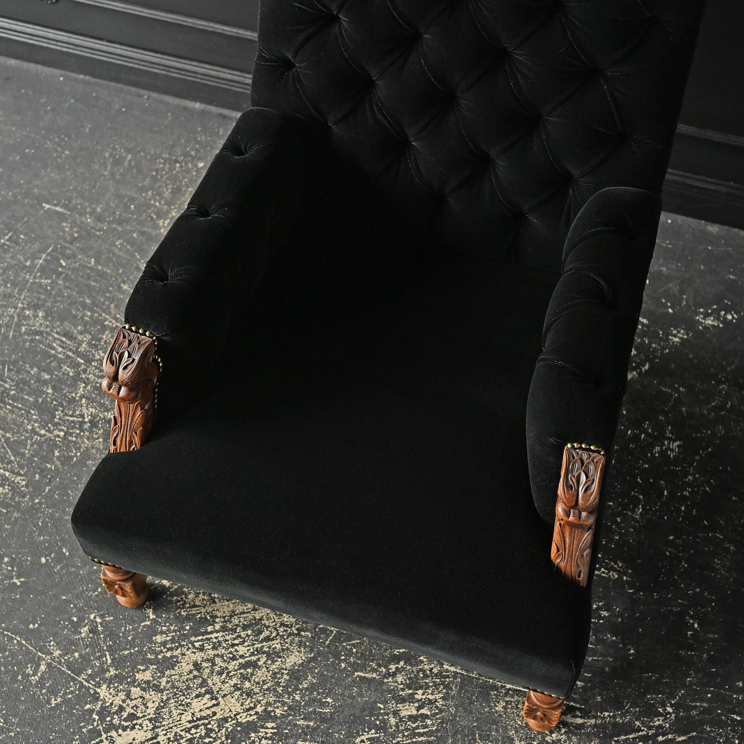 アンティークソファ・35・B | チェア | アンティーク家具のSibora