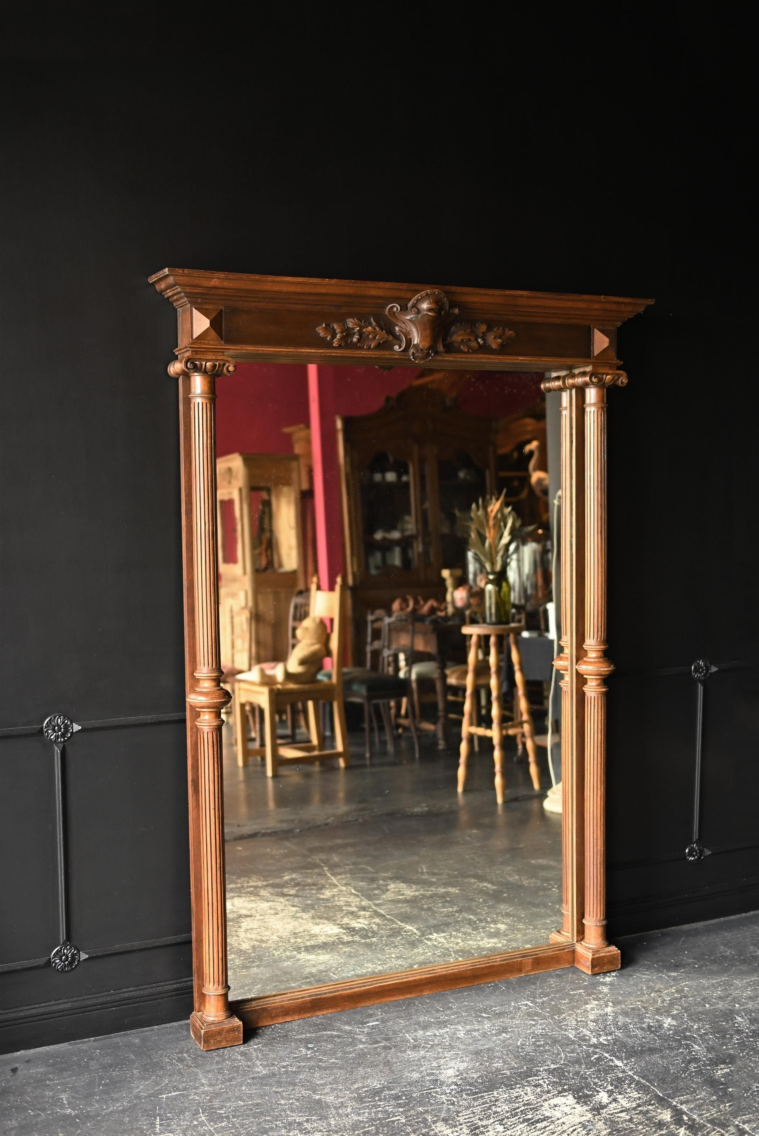 アンティークミラー・22 | 姿見 店舗什器 | アンティーク家具の