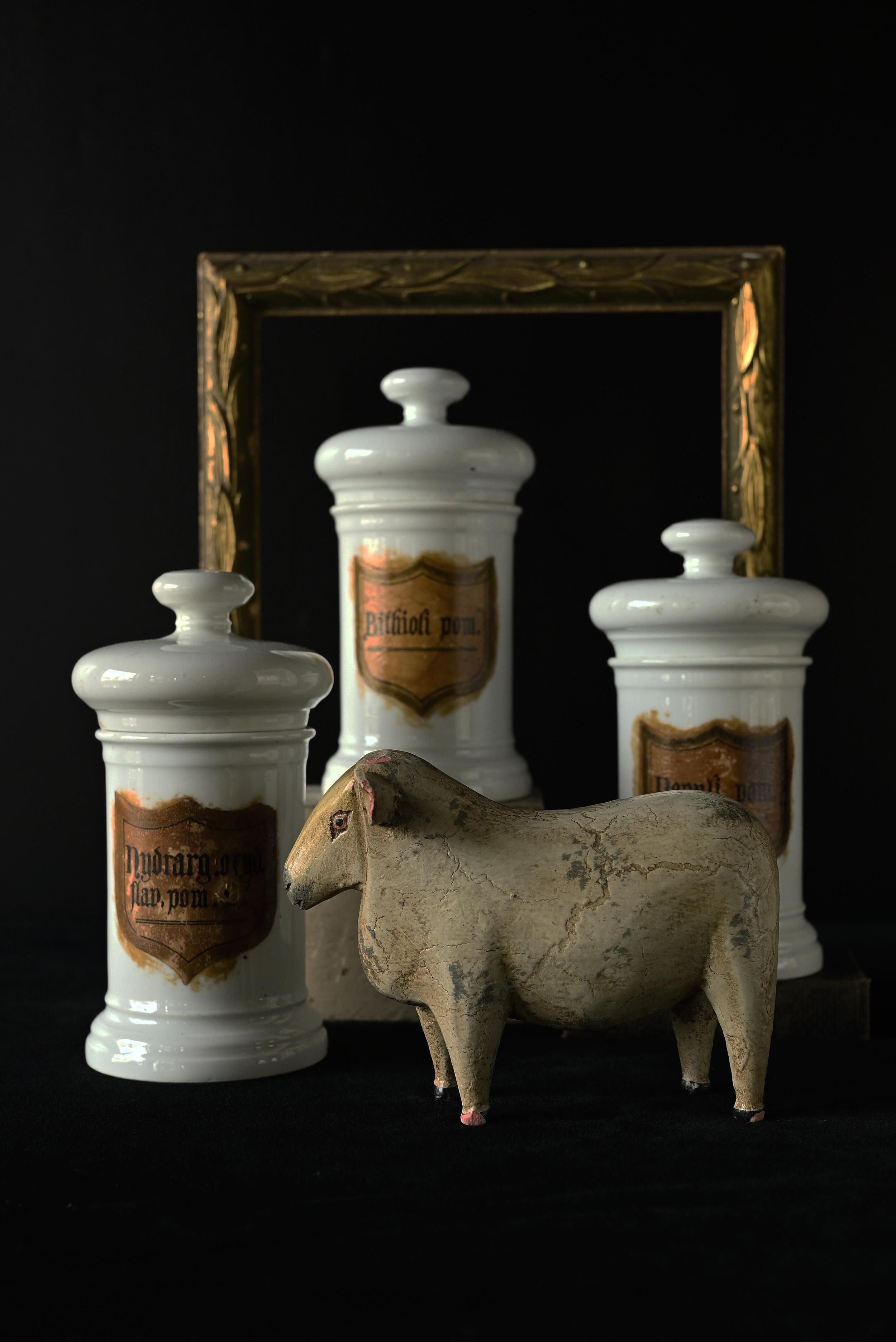 羊のオブジェ/ アンティーク雑貨 Sibora【シボラ】