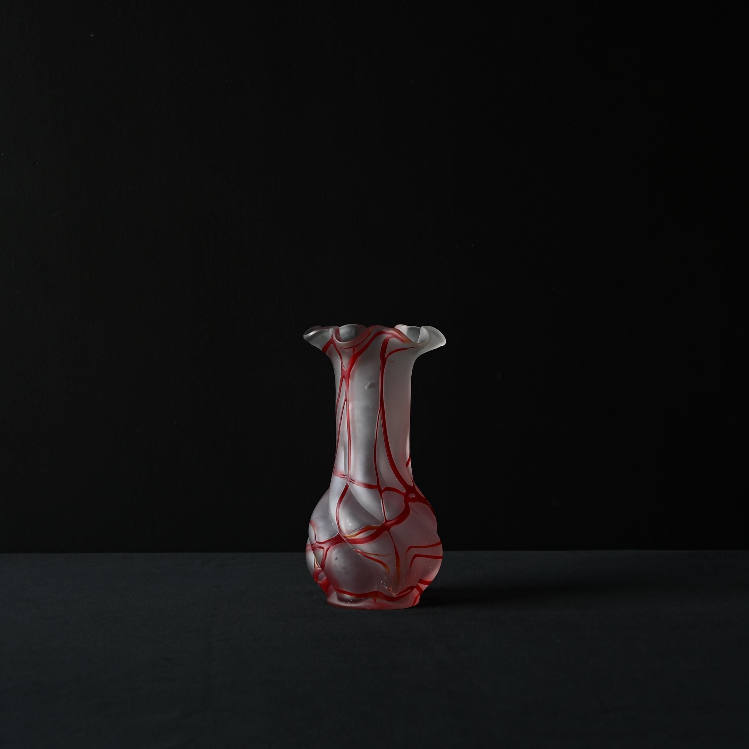 血管のような花瓶・A / フランスアンティークショップSibora【シボラ】