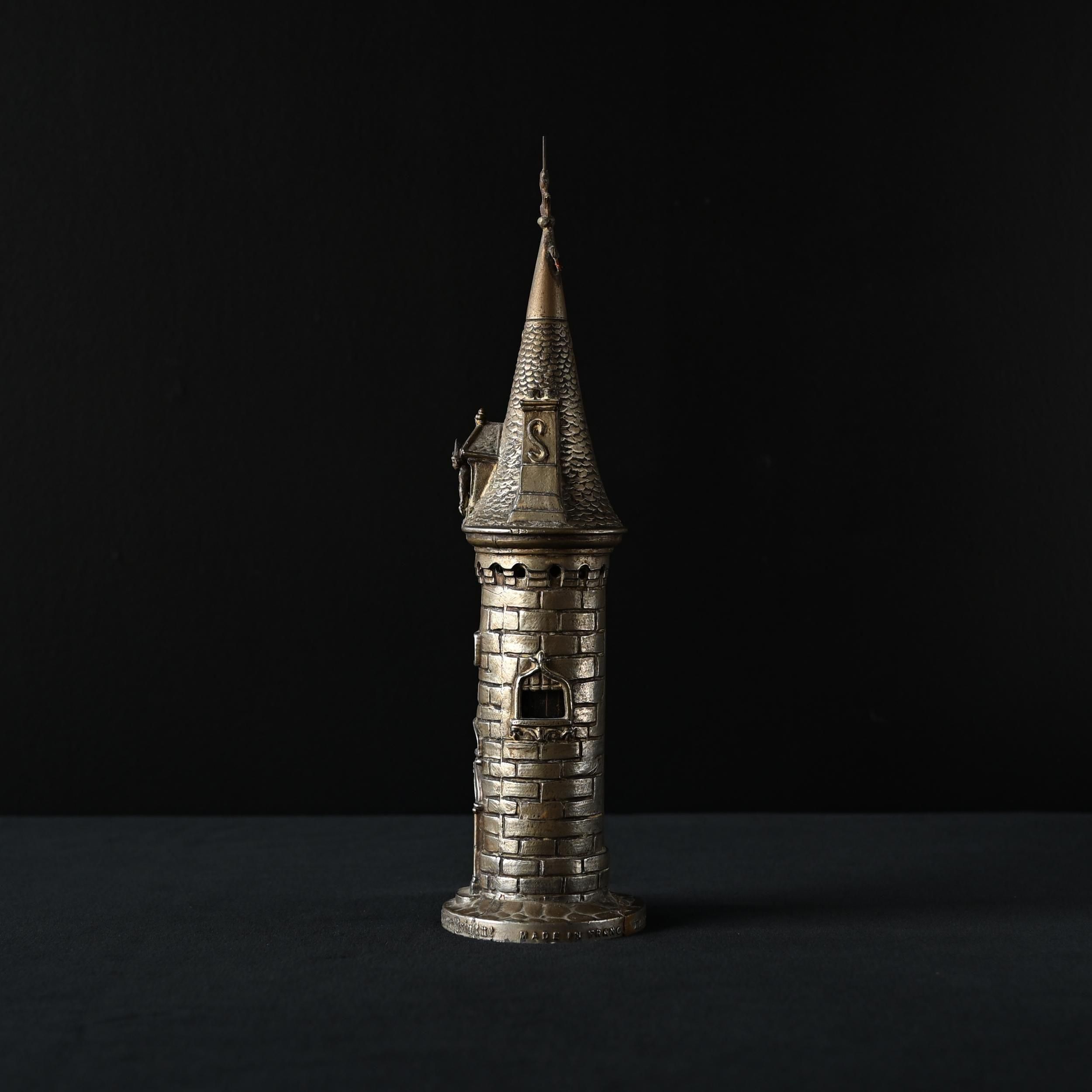 アンティーク　鐘楼型　置物 アンティーク 塔型 晴雨計 / 物見の塔 アンティークショップSibora