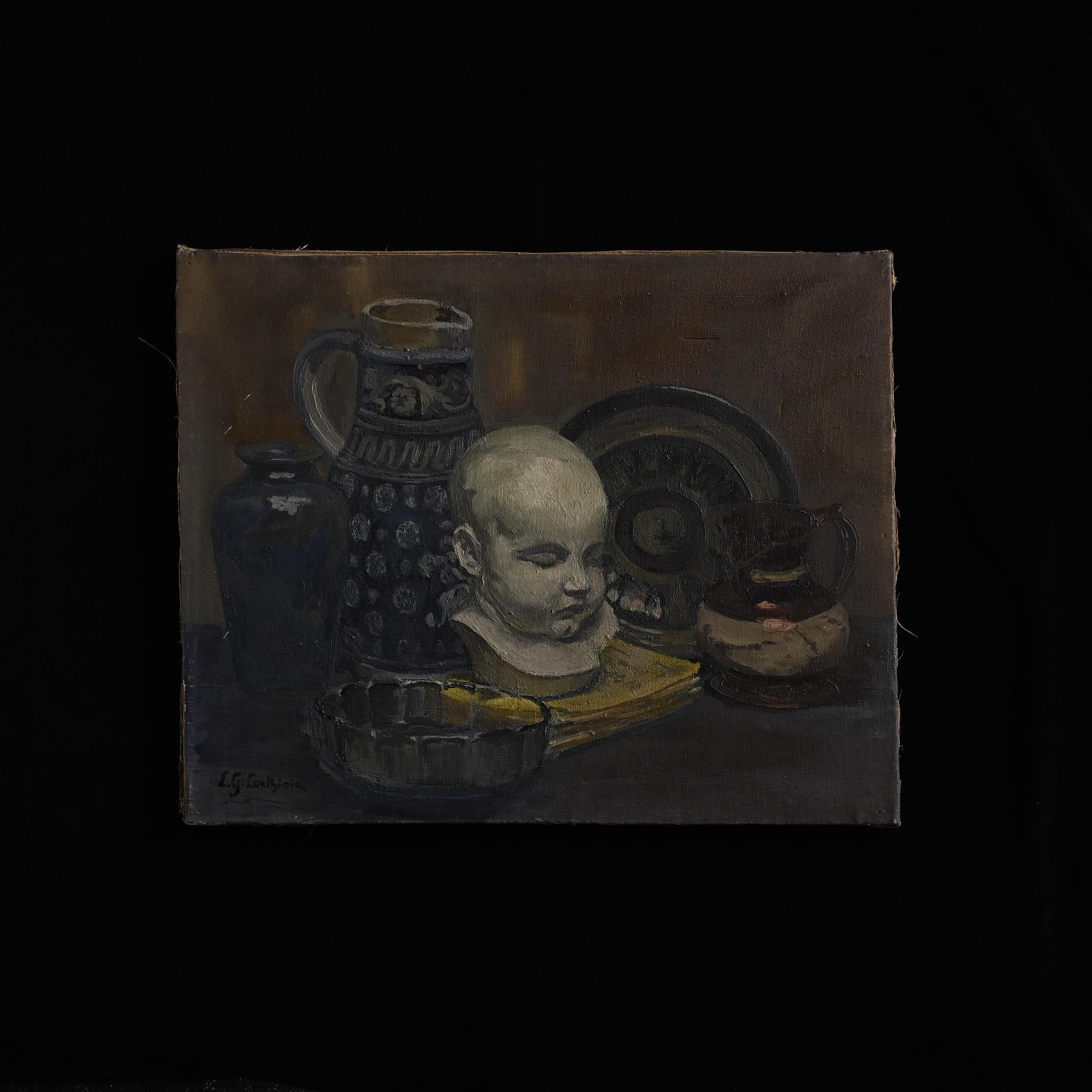 油彩 静物画・3/油絵 静物画 フランスアンティーク雑貨・Sibora【シボラ】