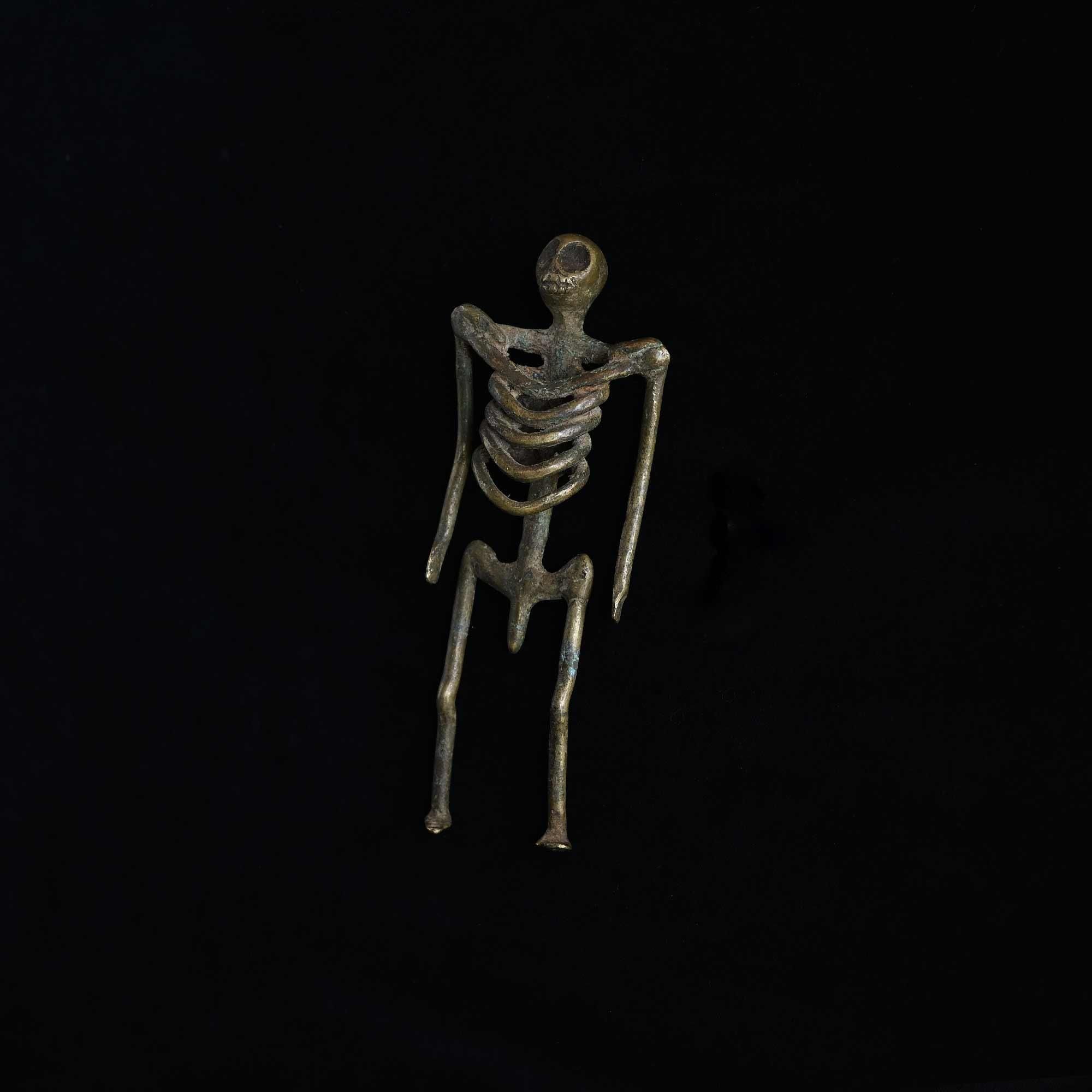 アンティーク 骸骨のオブジェ・1A - 骸骨 アンティーク雑貨Sibora