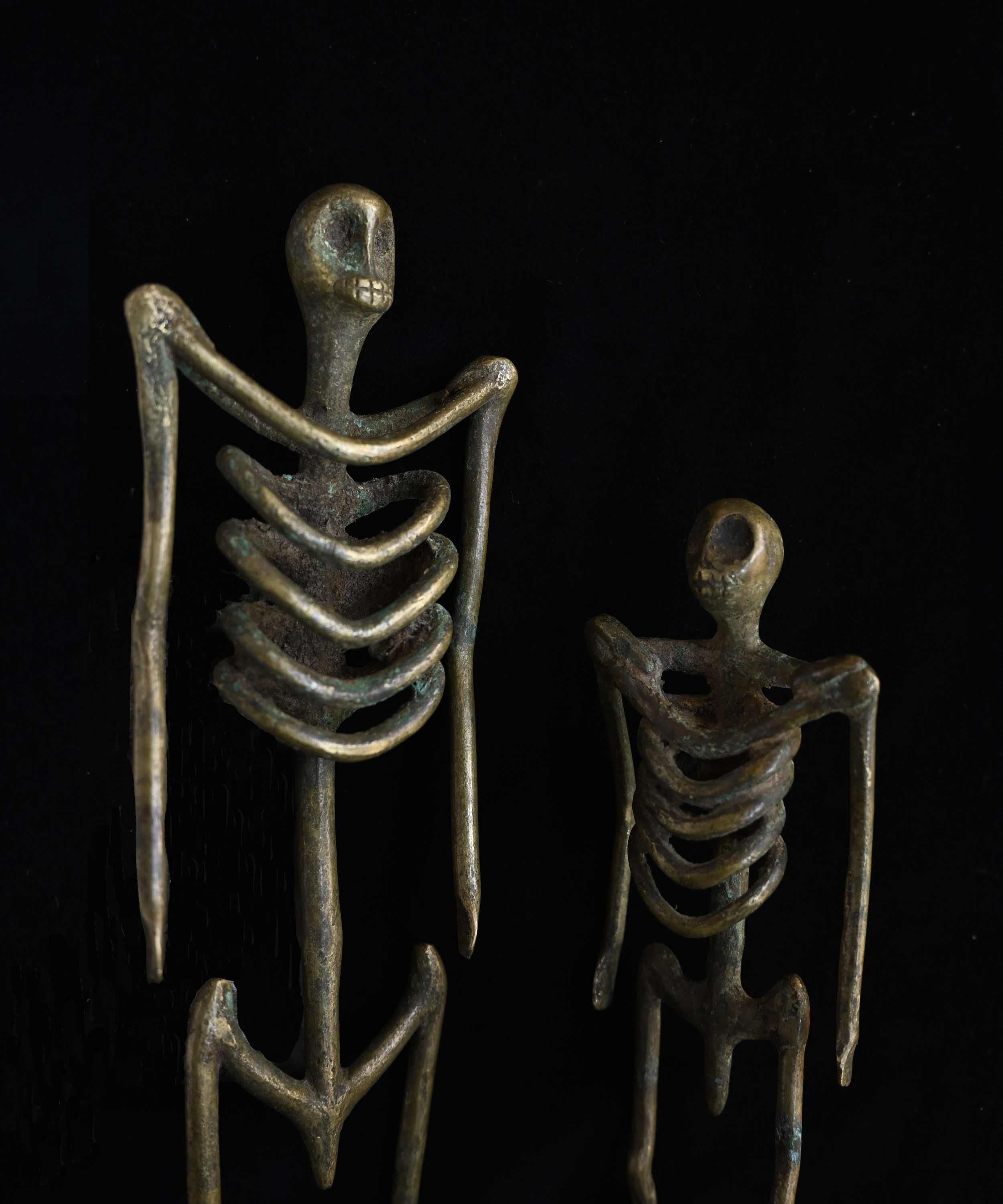 アンティーク 骸骨のオブジェ・1A - 骸骨 アンティーク雑貨Sibora