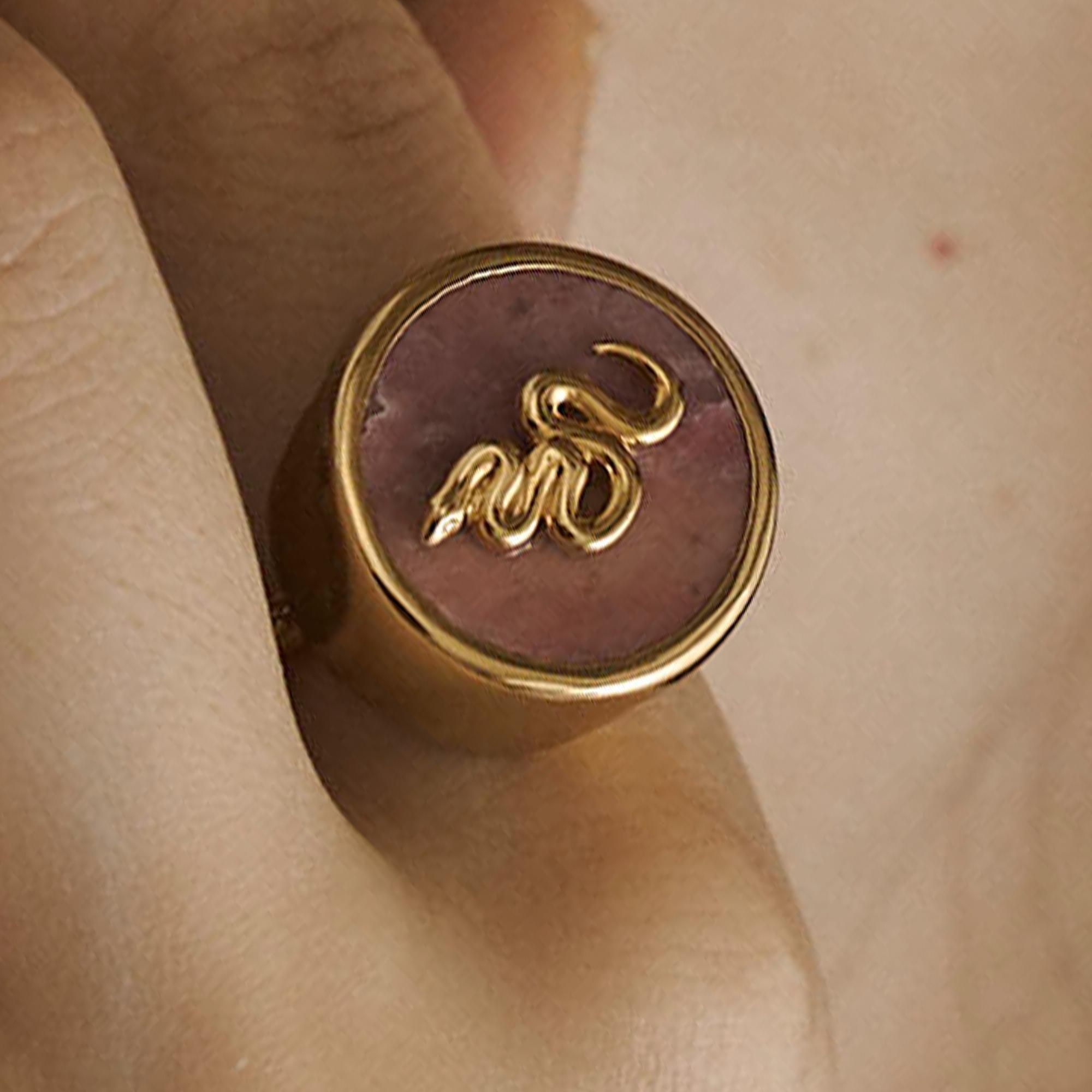 "eimiess" Ring��Medical Alchemist Pink