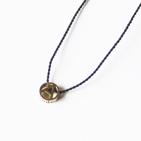 PHINGERIN | フィンガリン | TINY A NECKLACE (Gold/Black) 通販 - 火ノ鳥 OnlineStore