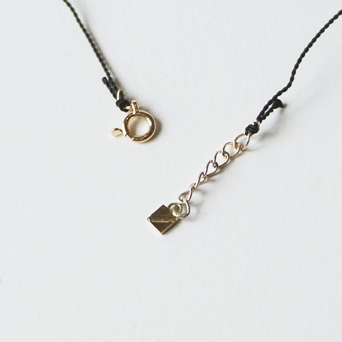 PHINGERIN | フィンガリン | TINY A NECKLACE (Gold/Black) 通販 - 火ノ鳥 OnlineStore