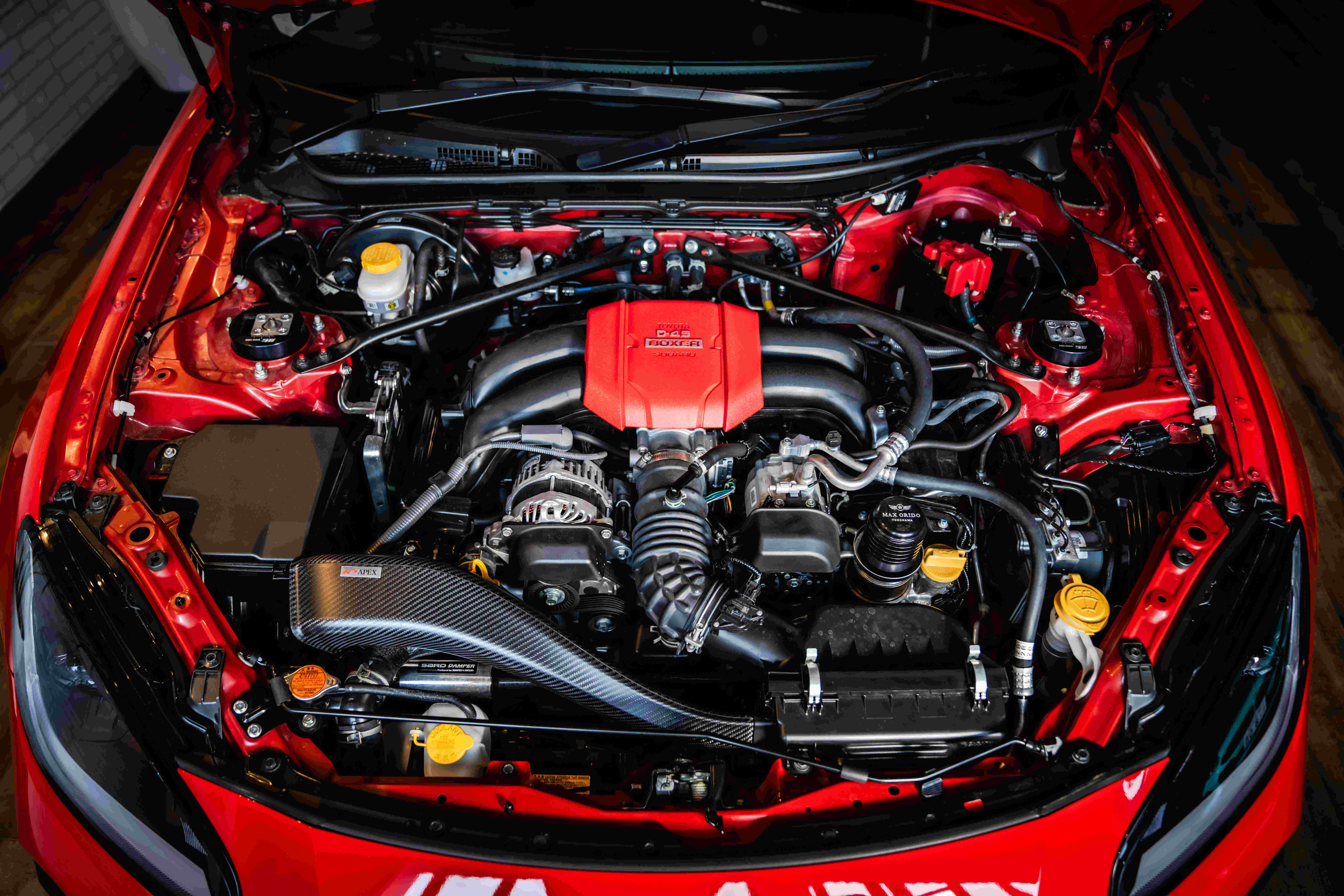 MAX RED 【GR86/BRZ】Engine Cover - MAX ORIDO Official Store
