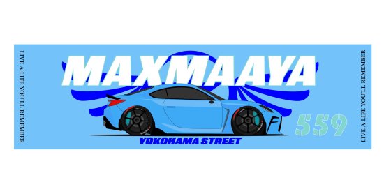 MAXMAAYA GR86 STYLE STICKER