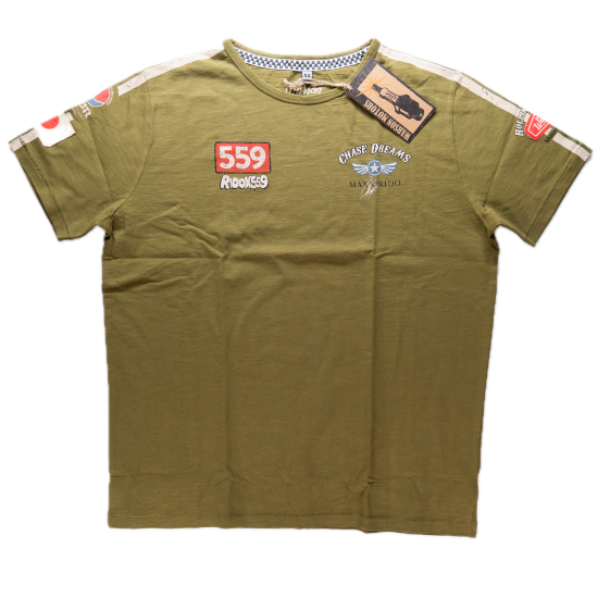 2024 MAXORIDO x Warson Motors Khaki tee