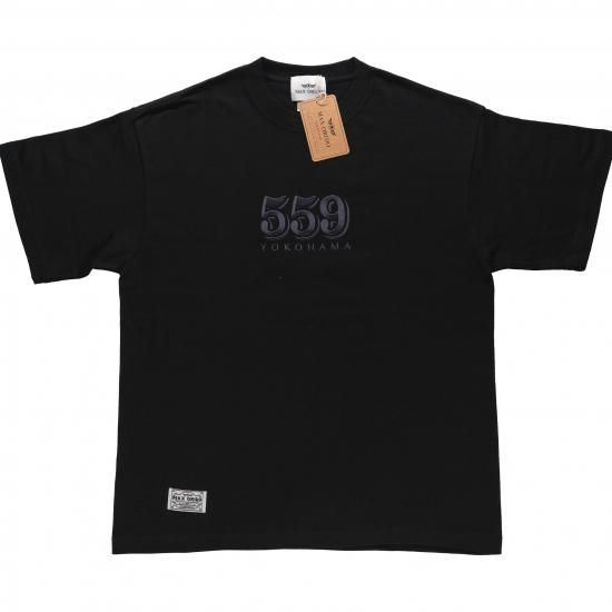559 Embroidery tee (Black) - MAX ORIDO Official Store