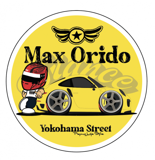 Max Orido Turbo S Sticker