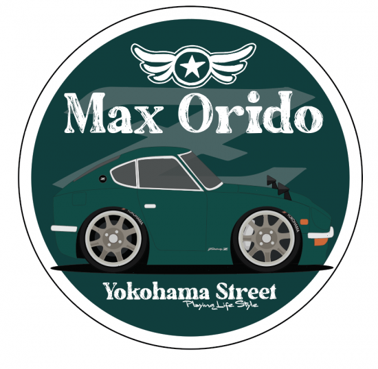 Max Orido Fairlady Z Sticker
