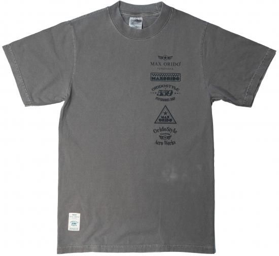 Max Orido x Shaka Wear Vintage Garment Dye Tee (Cement Grey)
