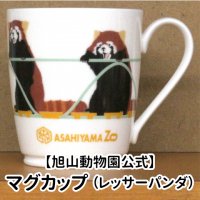【旭山動物園公式】マグカップ レッサーパンダ