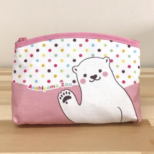 旭山小物ぽーちちゃん（3柄）≪☆LP対応≫ - 旭山動物園くらぶ