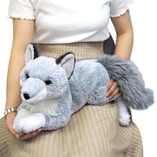 初売り旅行 ぬいぐるみ サンレモン ひざおおかみM - 旭山動物園くらぶ 膝当て