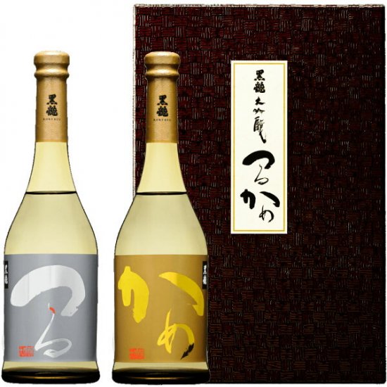 黒龍 つるかめ　大吟醸　2本セット - 福井の旨い酒の特約販売店「酒のタケウチ」