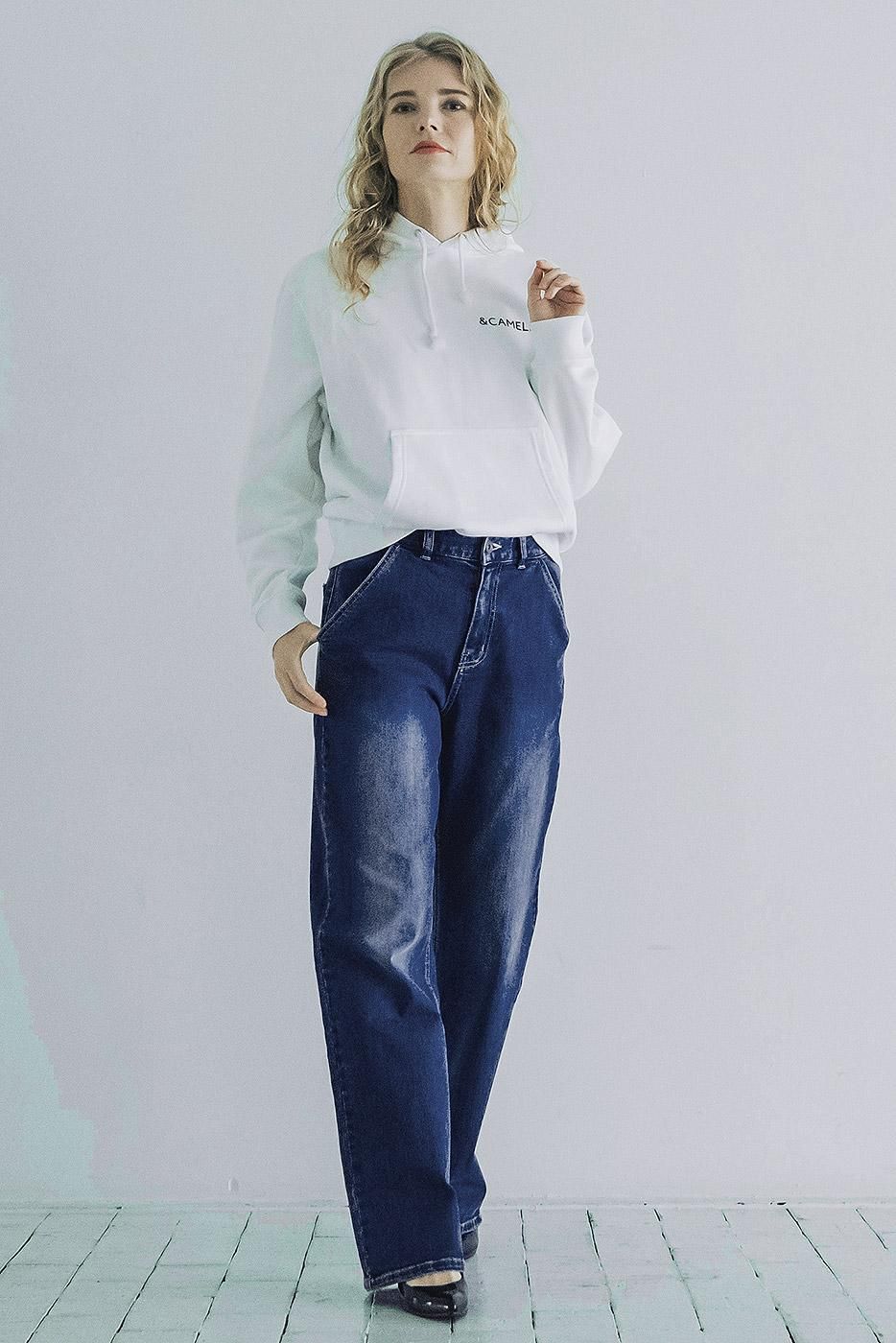 インディマーク / ワイドカットデニム | BRAND,INDIMARK