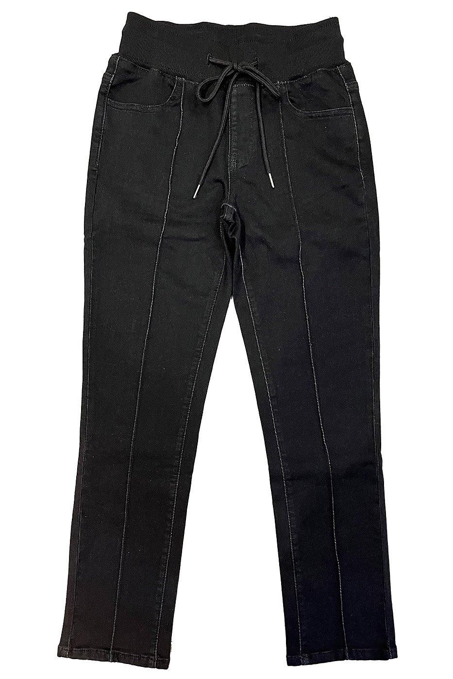 AAKAM ブラックストレートデニム 07Y7T204（エンジ－ンズ）11oz ヒップスタースリム