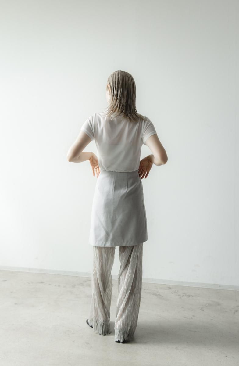 metallic sheer pants - il