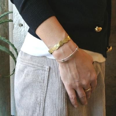 Kensscratch 925シルバー レザーブレスレット シルバーリング付き アクセサリー渋谷【kensscratch】tokyo ケンズスクラッチshibuya