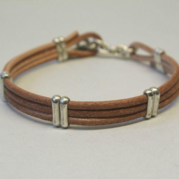 Kensscratch 925シルバー レザーブレスレット シルバーリング付き アクセサリー渋谷【kensscratch】tokyo ケンズスクラッチshibuya