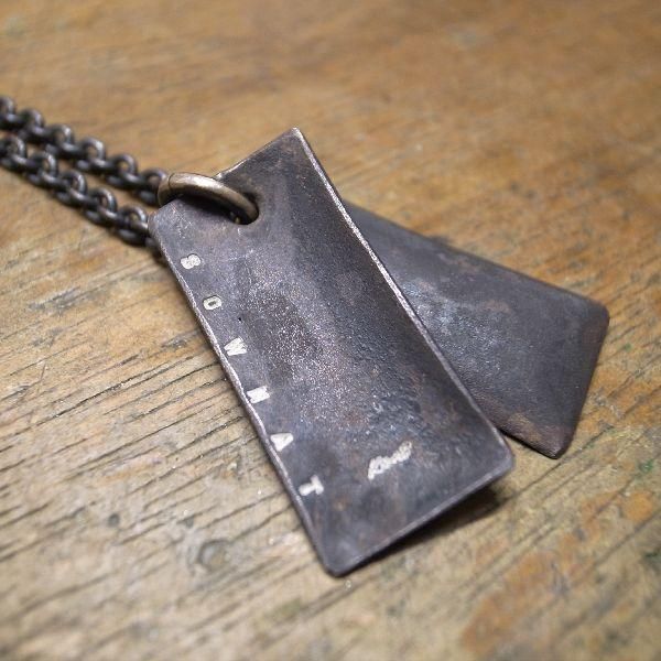 【よろしくですさん専用】kensscratch rabi-neck N-20 表面の黒サビの雰囲気と、白仕上げの馴染み！アクセサリー渋谷