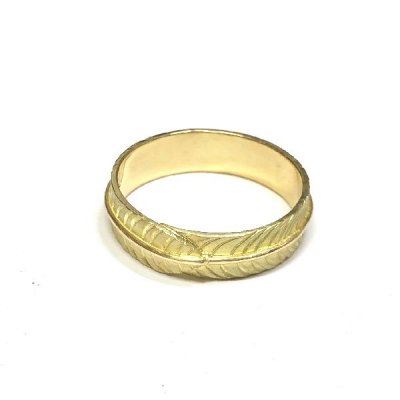 kensscratch フェザーRing k18金 - www.conamatacapulco.com