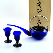 酒器（燗瓶・ちろり）｜伝統的な宙吹きガラスの酒器｜肥前びーどろショッピング