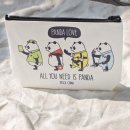 【39％OFF!】パンダ中国茶テトラティーバッグ パンダ個包装　全7種SET　ポーチのスペシャルパッケージ【横向きパンダ集合】