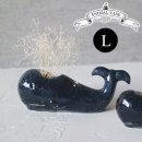 Animal Vase Whale (L) F04-0177ڥХ륢 global arrow ˥ޥ ե١  ޤ   Ϸ ꥹޥ xmas