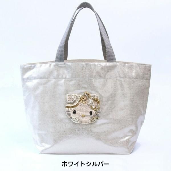 HelloKitty×MAYGLOBE ハローキティ ラメ メタリック ランチ