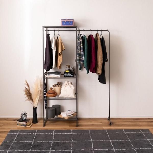 メーカー直送】ハンガーラック コートハンガー 伸縮式 MIP-66【東谷