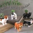 Animal jewelry Holder Schnauzer Russell Terrier Chatora Cat French Bulldog Black CatڥХ륢
