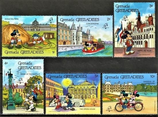 ディズニー切手ミニセット 4 ミッキーのフランス旅行6種 グレナダg 切手の通信販売 スタンプロード ディズニー切手ミニセット 4 ミッキーのフランス旅行6種 グレナダg 切手の通信販売 スタンプロード