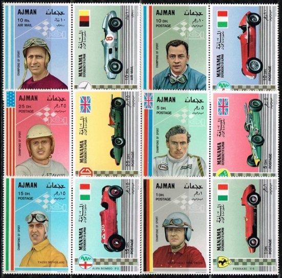 マン島1992年F1記念切手 Pin page