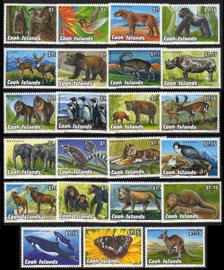 絶滅の危機に瀕する動物/クック諸島23種完 蝶、梟、ペンギン、動物、鯨など - 切手の通信販売 StampRoad(スタンプロード) |趣味の切手|外国切手|切手専門店|切手のオンラインショップ| 絶滅の危機に瀕する動物/クック諸島23種完 蝶、梟、ペンギン、動物、鯨など - 切手の通信販売 StampRoad(スタンプロード) |趣味の切手|外国切手|切手専門店|切手のオンラインショップ|