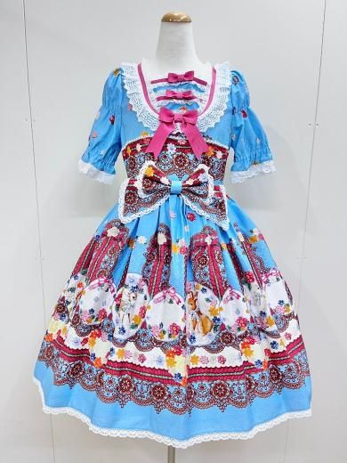 BABY,THE STARS SHINE BRIGHT パフェ柄 ワンピース Kira☆Kira Parfait JSK I by Baby, the Stars Shine Bright