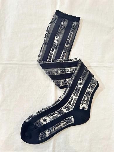 ALICE and the PIRATES A/Pストライプロゴシースルーオーバー