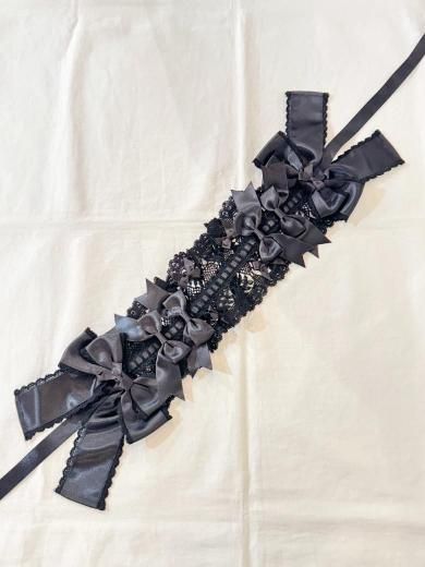 BABY..ヘッドドレス【Black】 Dolly Ribbon Head Dress – BABY, THE STARS SHINE BRIGHT