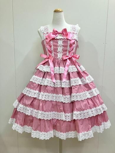 babydollジャンパースカート ピンク・ローズピンク Babydoll JSK & Usakumya Headdress Set (2024) by Baby, the