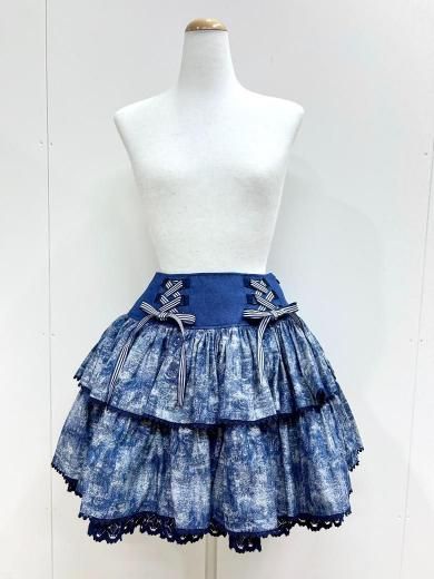 ALICE and the PIRATES ブラック フリルスカート ALICE and the PIRATES ブラック フリルスカート