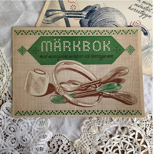 北欧刺繍図案集MARKBOK