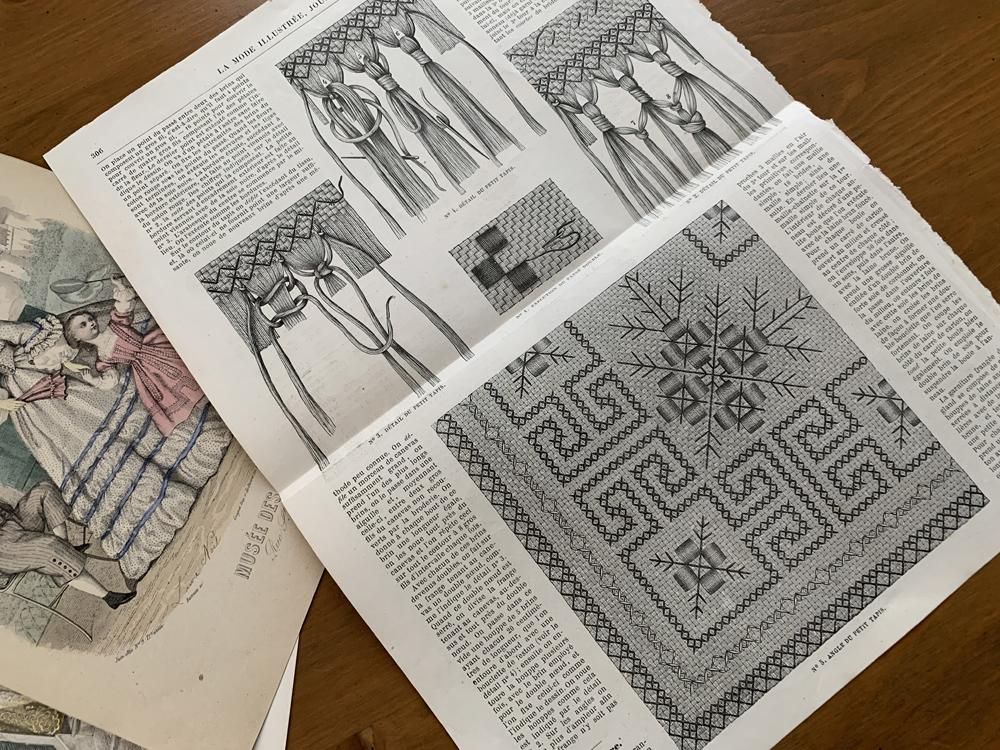 Journal des Demoiselles貴婦人のファッションプレート