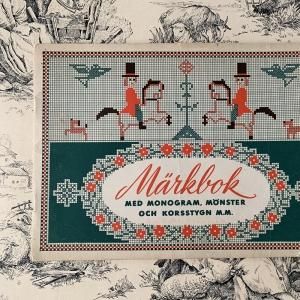 洋書　図案集　刺繍 ビンテージ 図案集 DMCトルコ刺繍図案集/DMCフランスヴィンテージBOOKSHOP赤ずきん