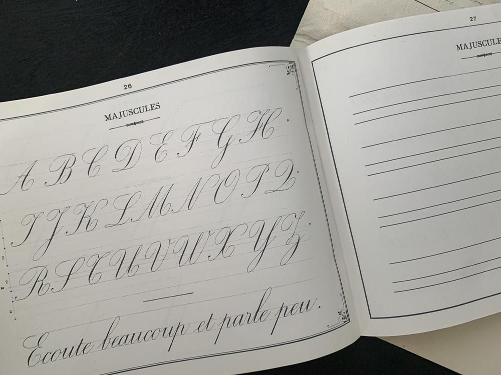 数量限定！在庫処分セール 売り切れ御免 カリグラフィーのRecueil Methodique 洋書